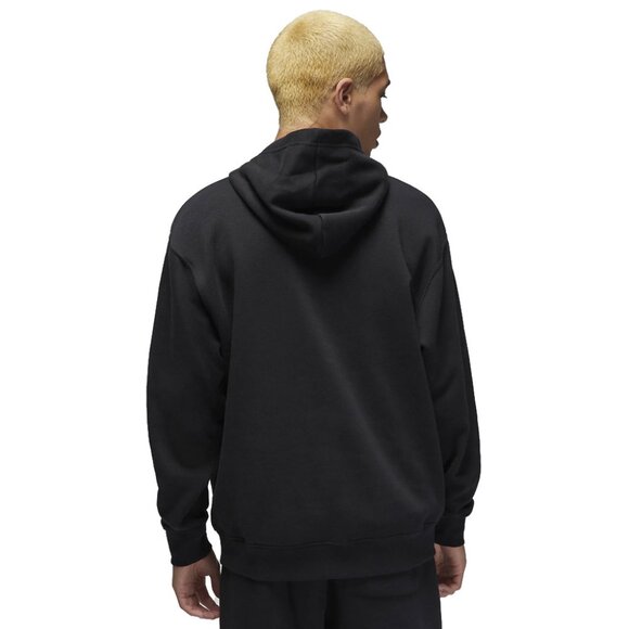 Air Jordan Jumpman Essentials Men's Fleece Pullover Hoodie Black - Picture 3 of 7